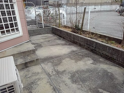 【庭】 | クレストヨコセキ | 簡単な家庭菜園も楽しめるお庭です