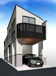 世田谷区代沢2丁目　新築戸建の画像