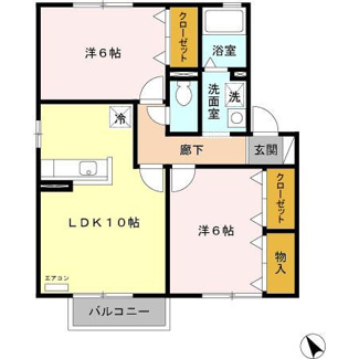 【間取り】 | パストラーレ　B