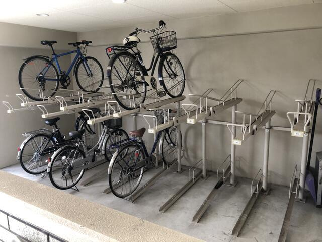 アドバンス明豊のその他共用部分|駐輪場　１部屋１台無料 