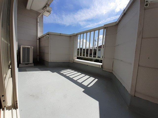 アムラインＢのバルコニー