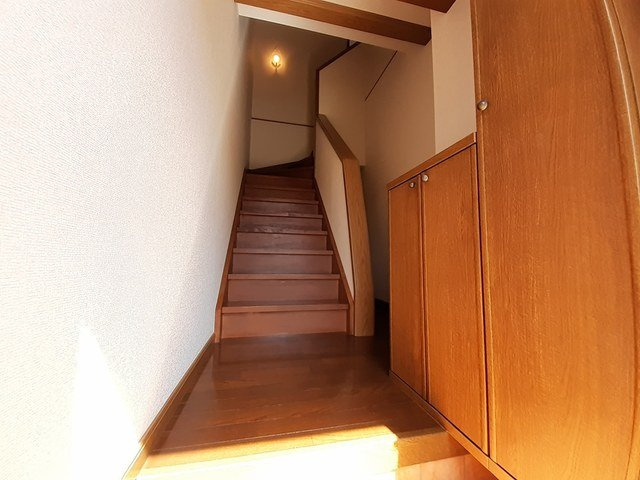 アムラインＢの玄関