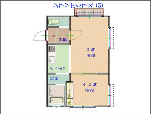 フレンドパレスの間取り