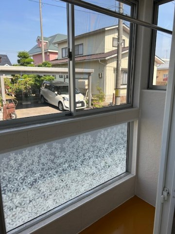 フレンドパレスのバルコニー