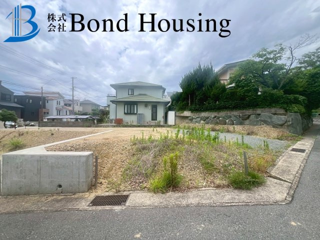 「お車並列2台駐車可」「長期優良住宅」神陵台8丁目 全2棟 1号棟の庭