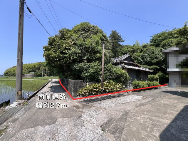 【前面道路含む現地写真】 | 南国市三畠