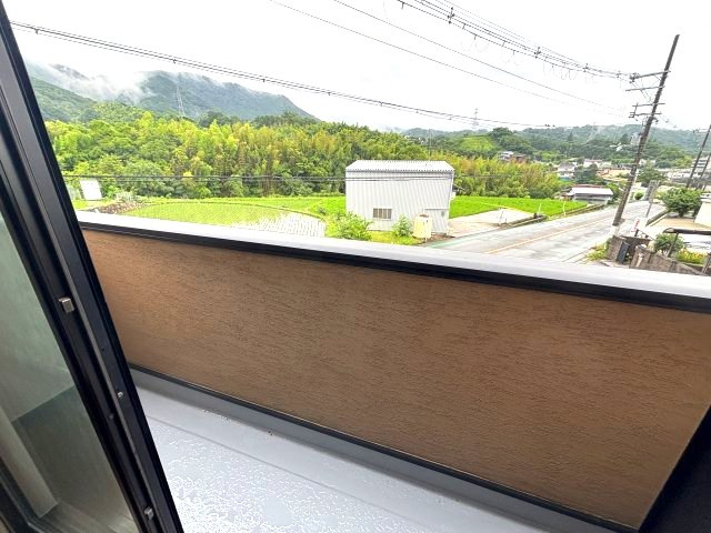 太子町山田貸家のバルコニー