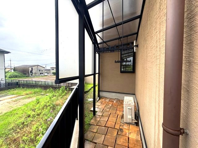 太子町山田貸家の庭