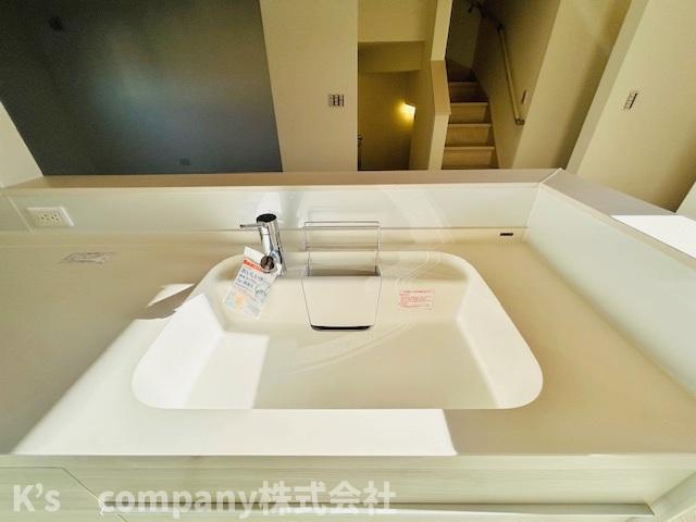 茅ヶ崎市今宿　新築戸建　B号棟のキッチン|キッチンシンク♪◇◇