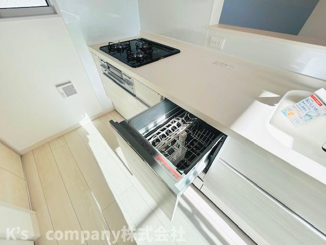 茅ヶ崎市今宿　新築戸建　B号棟の設備|時間短縮に便利な食洗機付き◇◇