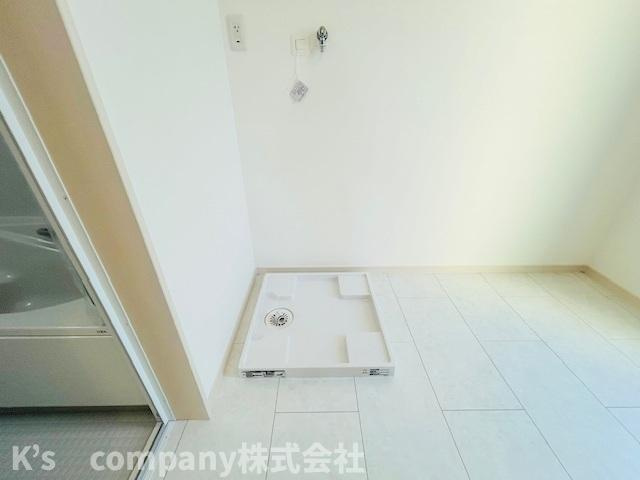 茅ヶ崎市今宿　新築戸建　B号棟のランドリースペース|洗濯機置き場♪