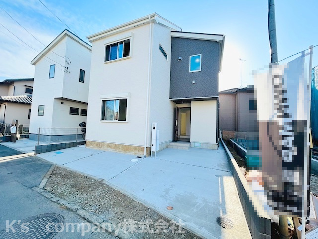 茅ヶ崎市今宿　新築戸建　B号棟の外観|建物完成致しました◇◇