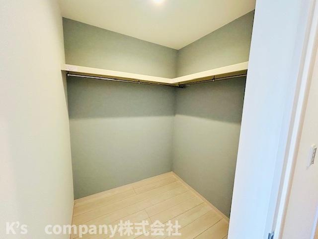 茅ヶ崎市今宿　新築戸建　B号棟の収納|ウォークインクローゼット完備