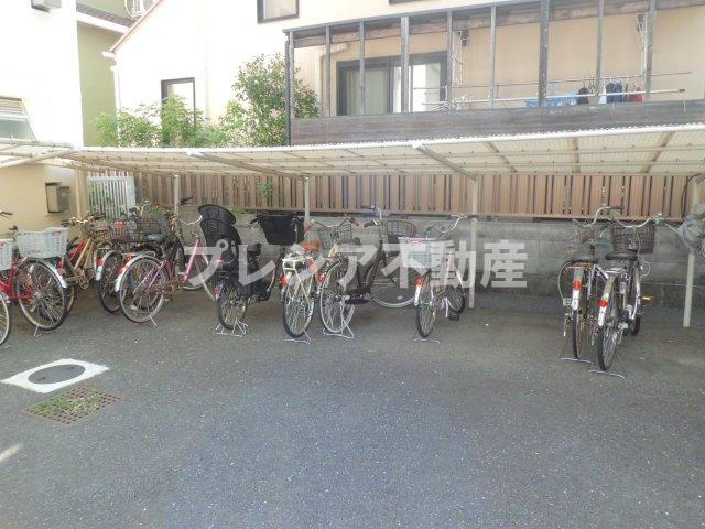 加島第１マンションのその他共用部分|駐輪場です