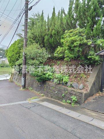 ６５５２５　岐阜市静が丘町土地の前面道路含む現地写真