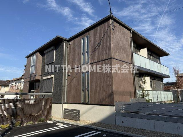 シャーメゾン　草木の外観|2025年11月下旬完成◎テルライクなパブリックスペース♪