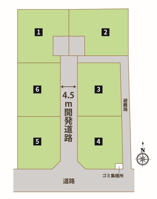 【区画図】