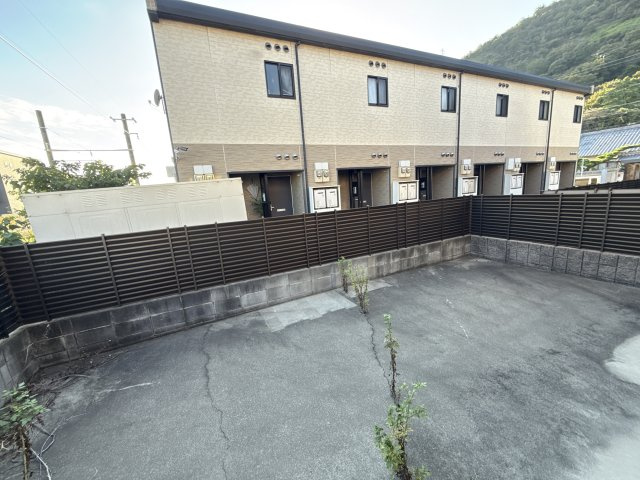 ブルーベリーファームのバルコニー