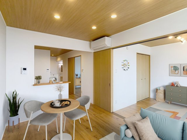 サウスシティーの居間・リビング