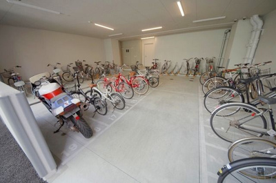 【その他共用部分】 | アドバンス大阪城エストレージャ | 駐輪場です