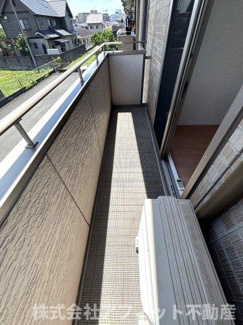 【バルコニー】 | エルメゾン手城　A | 南向き