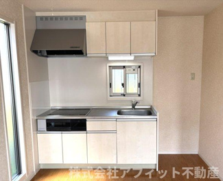 【キッチン】 | エルメゾン手城　A | IHクッキングヒーター付き