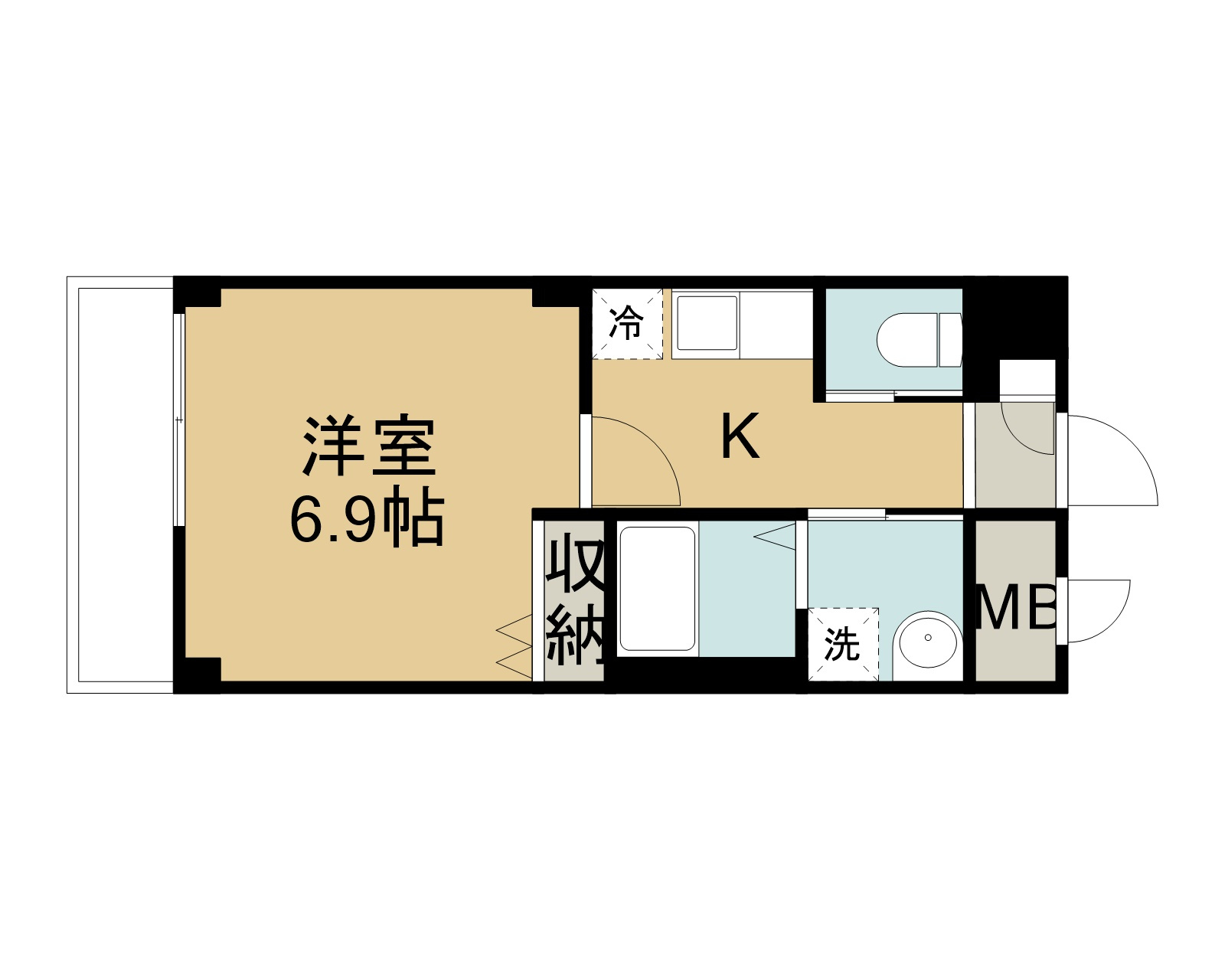 プリマベーラⅤの間取り
