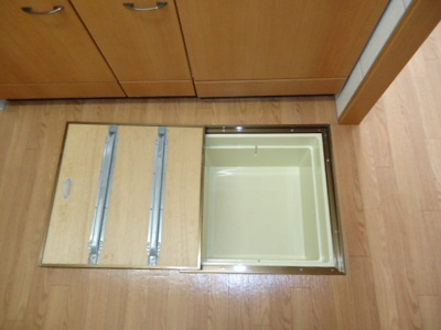 【収納】 | サンクチュアリⅤ | 専用の収納スペースです