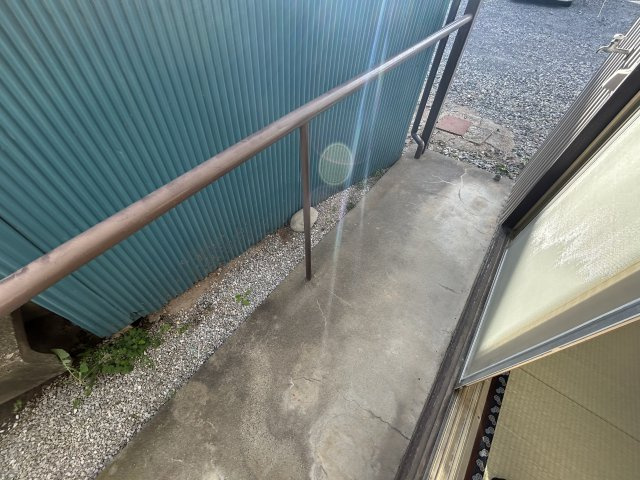 音羽荘のバルコニー