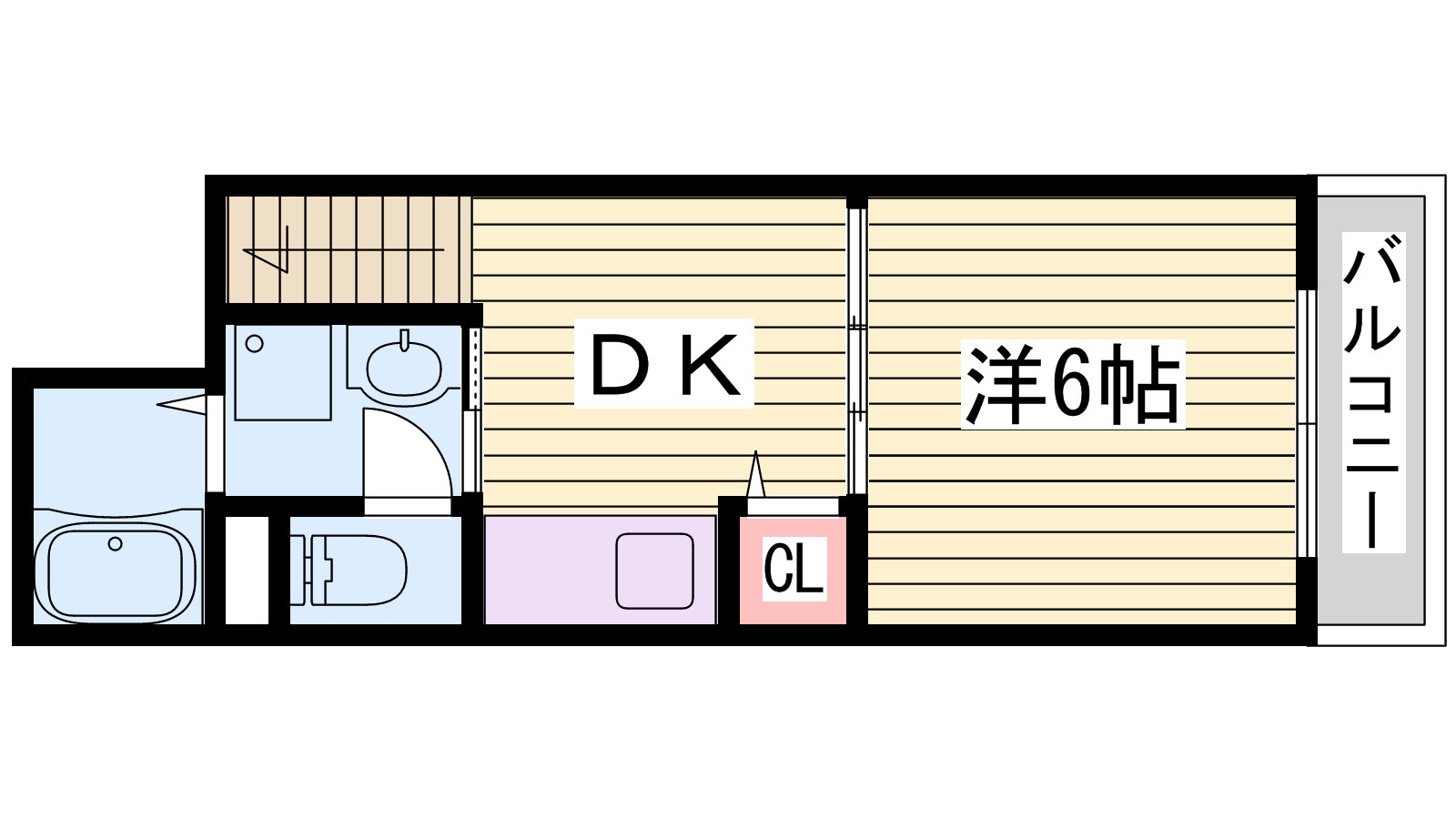 セレッソ八木の間取り