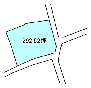 四国中央市土居町の区画図