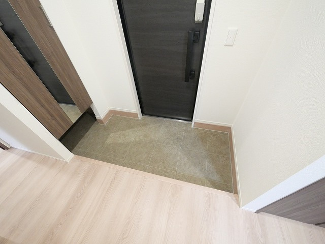 萩　Ⅰの玄関|ゆったりとした玄関です