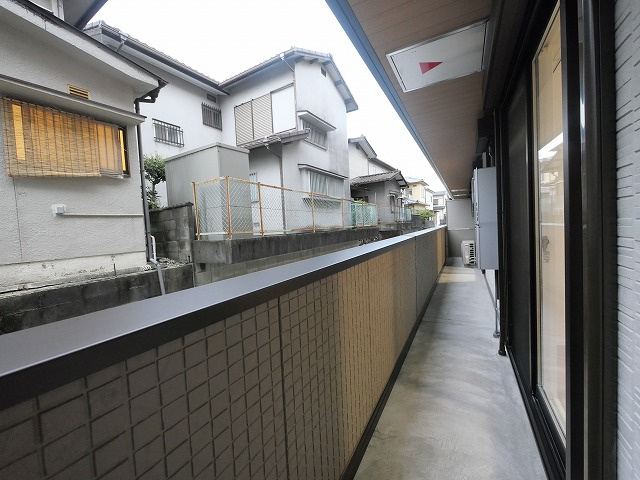 萩　Ⅰのバルコニー|開放的で明るい空間を演出してくれるバルコニーです