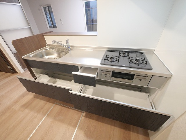 萩　Ⅰのキッチン|使いやすいキッチンです