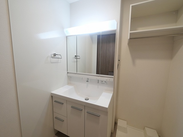 萩　Ⅰの洗面所|スペースが確保できる洗面所です