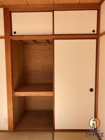 ドミール八女の収納|大きなものも収納できそうです