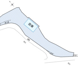 京都市右京区梅ヶ畑亀石町　貸倉庫の間取り