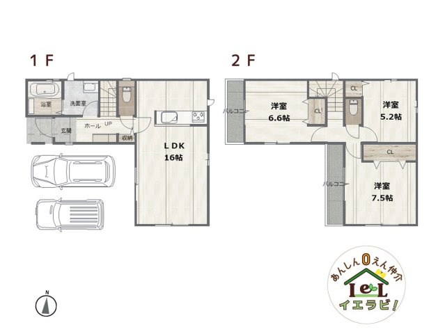 堺市西区上　全1棟の間取り