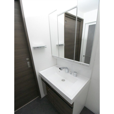 【洗面所】 | プライムガーデン若木 | コンパクトで使いやすい洗面所