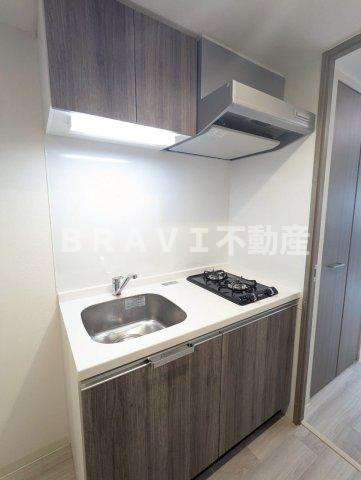 プレサンスOSAKA東中本エシデル BRAVI不動産のキッチン