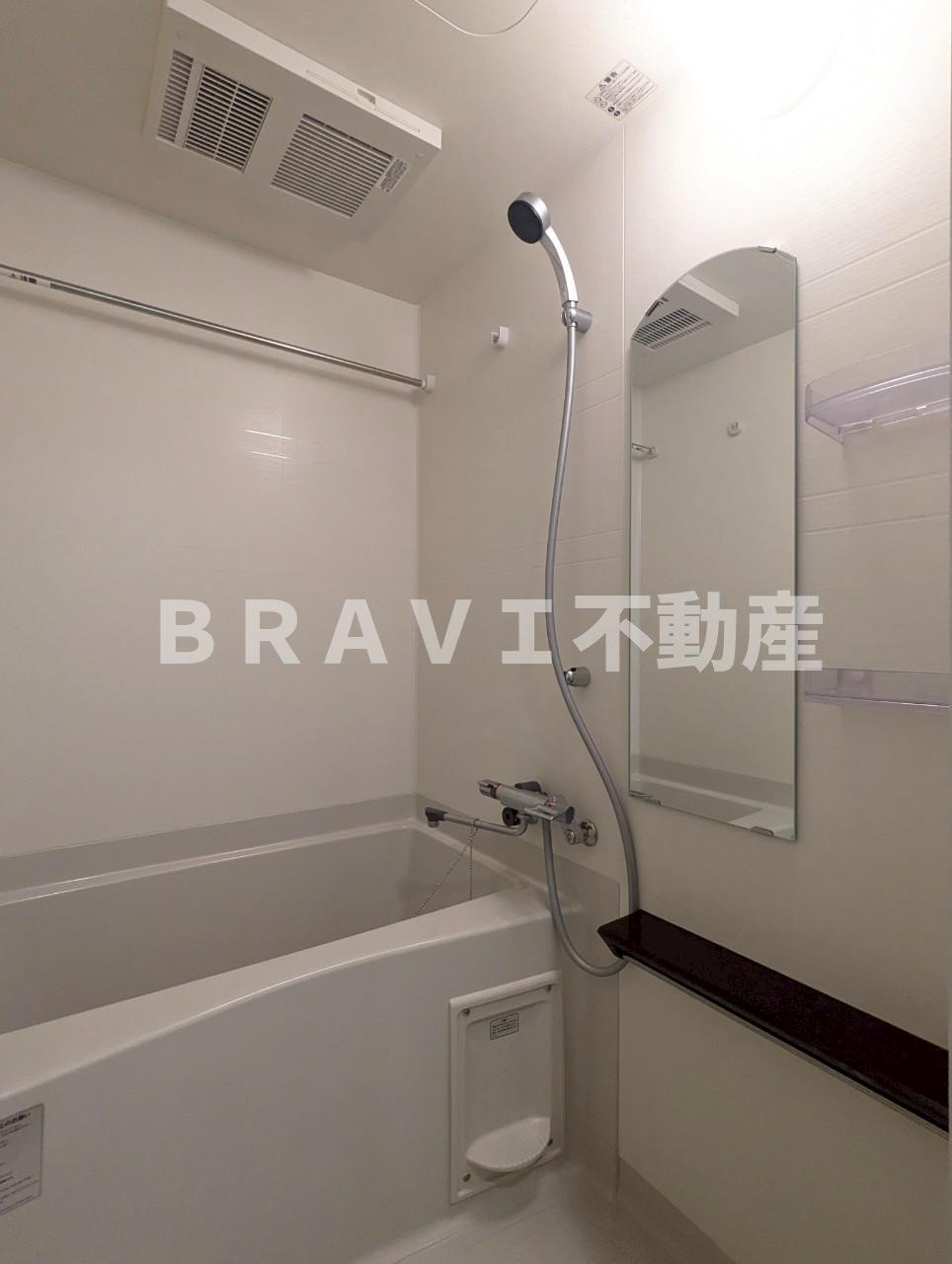 プレサンスOSAKA東中本エシデル BRAVI不動産の浴室