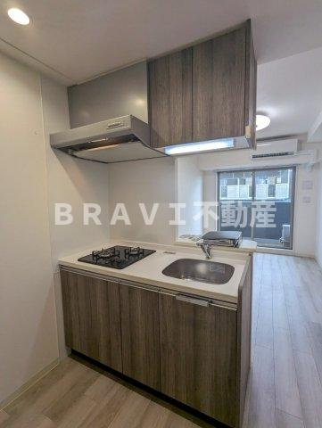 プレサンスOSAKA東中本エシデル BRAVI不動産のキッチン