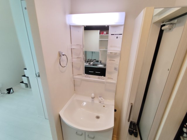 ハーモニーテラス新小岩Ⅳの独立洗面台