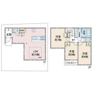 【間取り】 | 大治町貸家