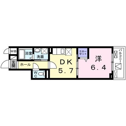 ブレイ　ダ　ブリクの間取り