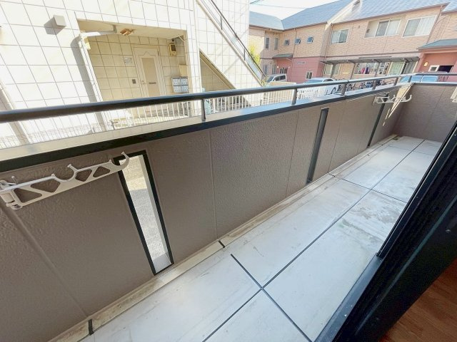 フォンテーヌⅡのバルコニー