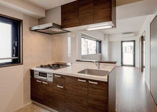 アスブルーム奥浅草のキッチン