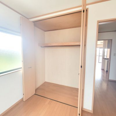 熊本市南区御幸西１丁目のアパートの収納