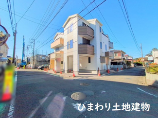 【区画図】 | 南区南台4丁目  1号棟 2期 | 1号棟　角地　北東側約4m・南東側約6ｍ各公道　駐車1台（ビルトイン・車種によります）