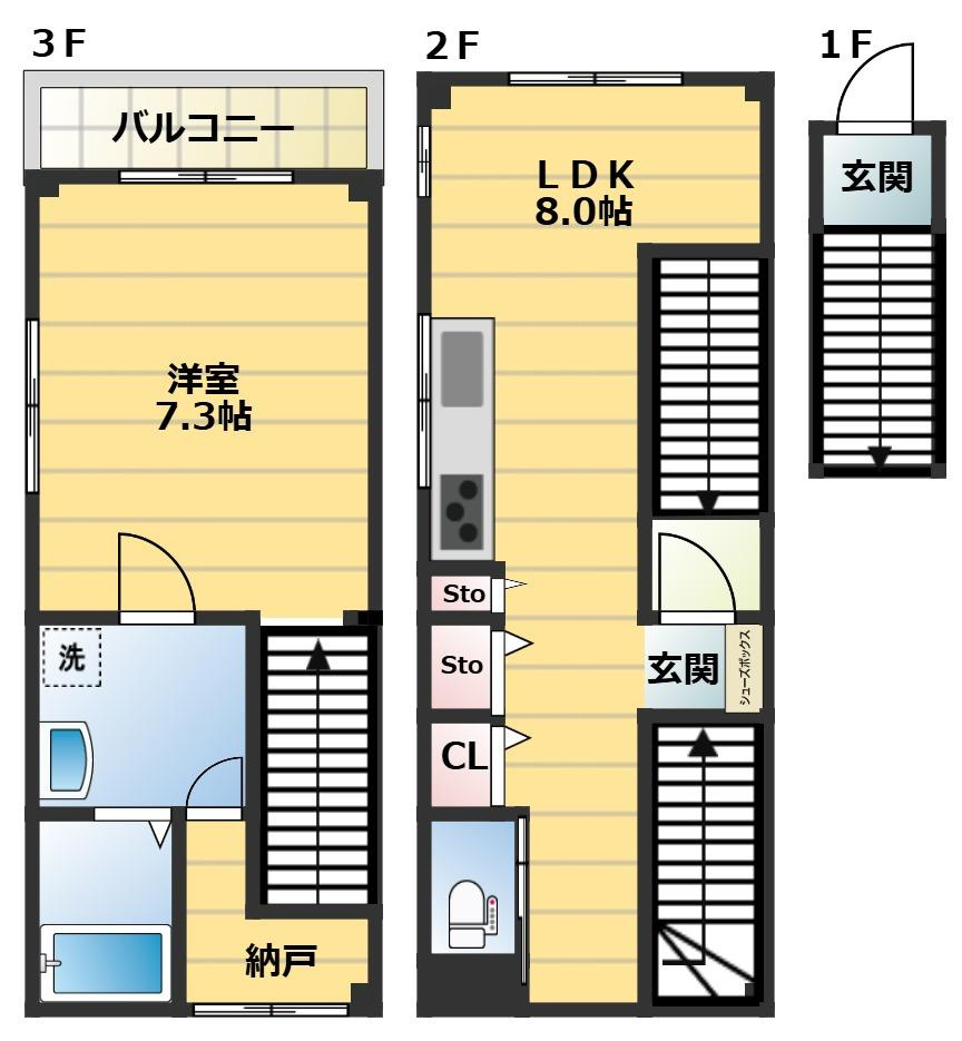 やまとやビルの間取り